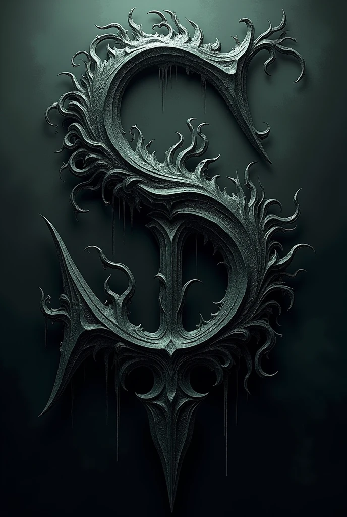Disgn a name sanchita with scary stylish word
