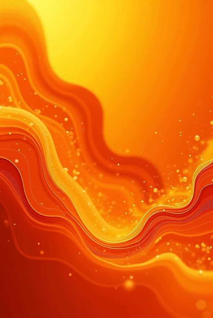 2d flow image in orange 