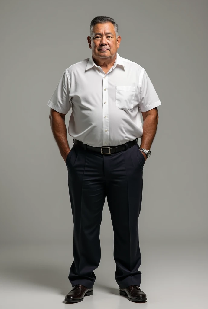 A man named Thomas, He is standing and you can see his whole body