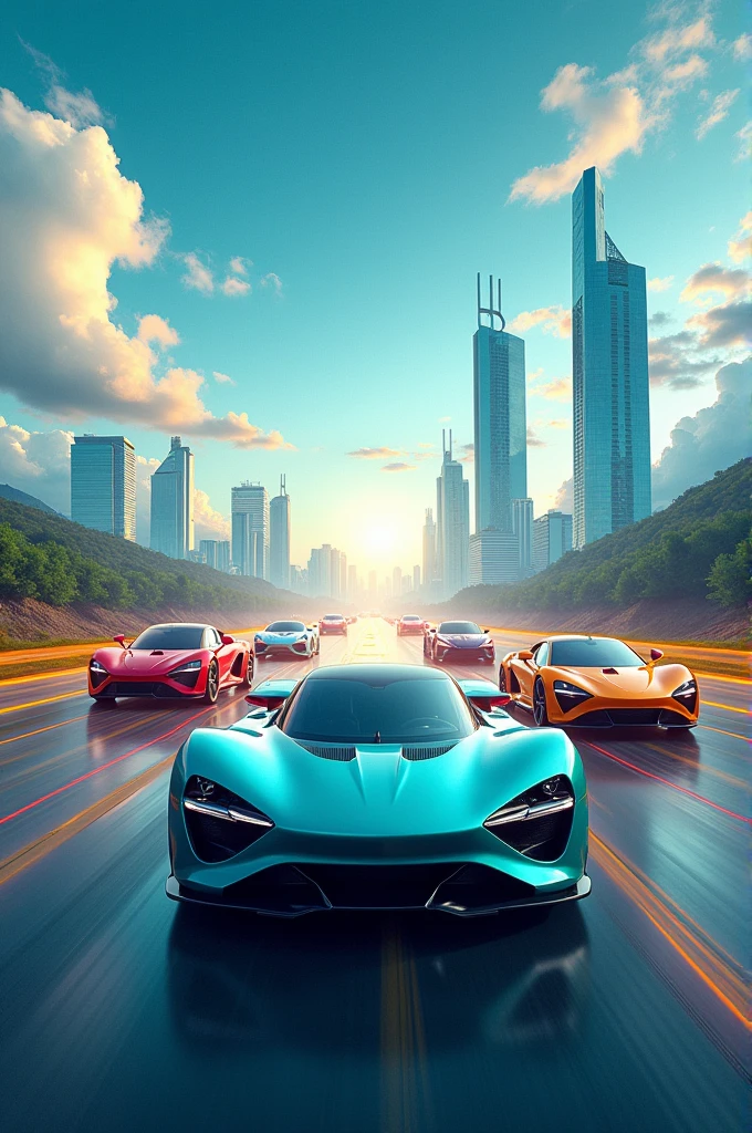 Electric and hybrid vehicles poster