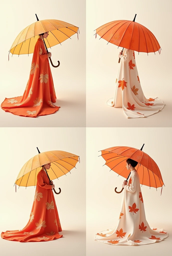 In one row: Maple sheet, Maple, sheet, umbrella. Repeat four times