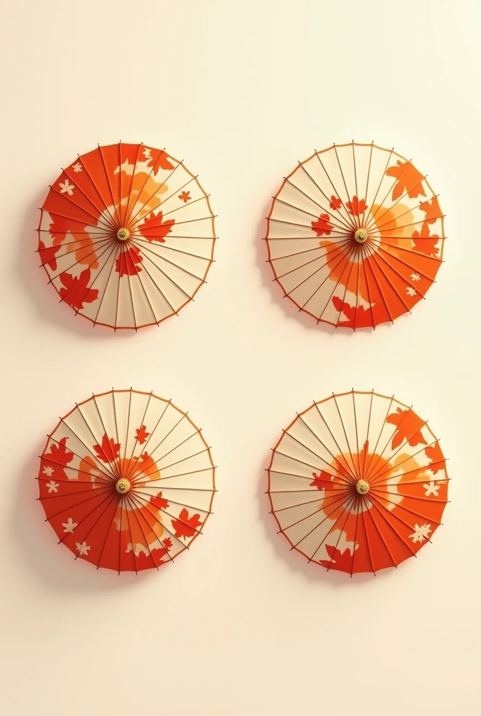 In one row: Maple sheet, Maple, sheet, umbrella. Repeat four times