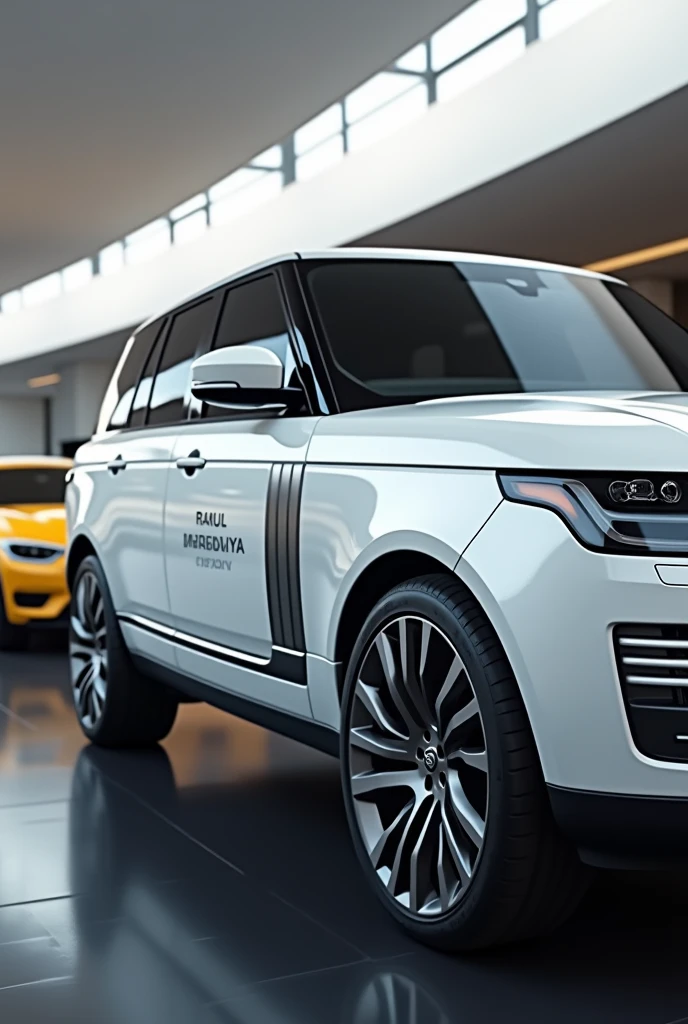 White range rover name on baunat 
Rahul Biraniya
