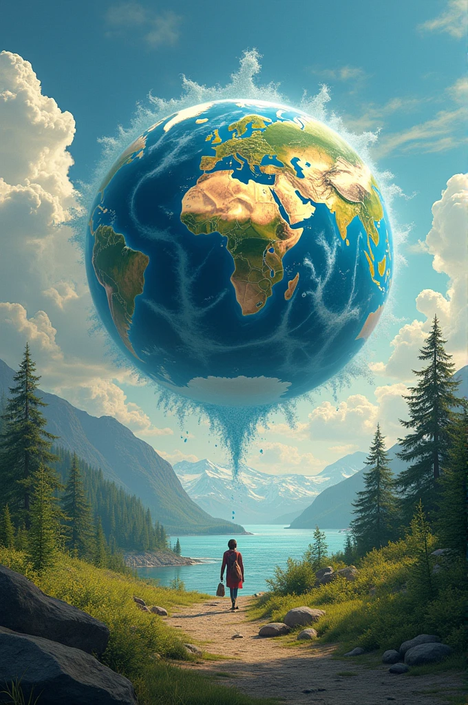 Draw about how global warming start