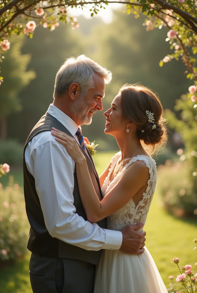 A dad around 40 getting remarried to a women who is 20