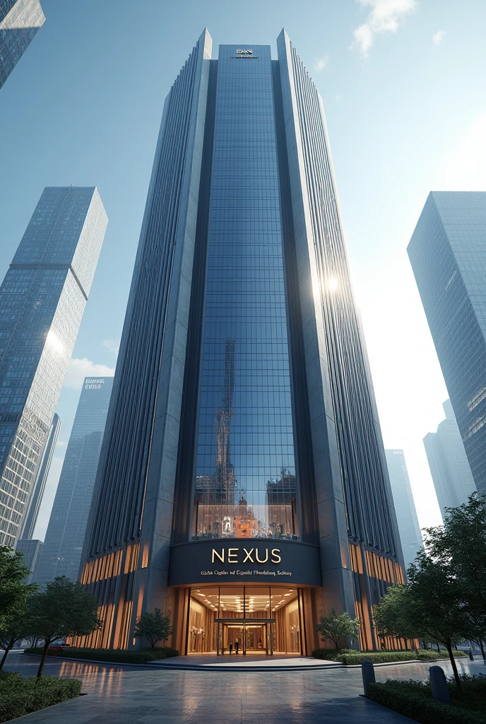 An image of a Corporate embassy  put the words Nexus Global Capital and Equity Holdings Embassy I want it to have the words Nexus Global Capital and Equity Holdings Embassy 