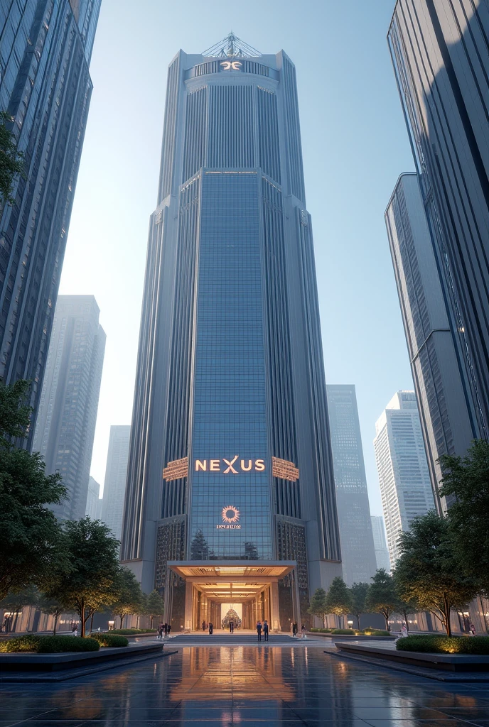 An image of a Corporate embassy put the words Nexus Global Capital and Equity Holdings Embassy I want it to have the words Nexus Global Capital and Equity Holdings Embassy