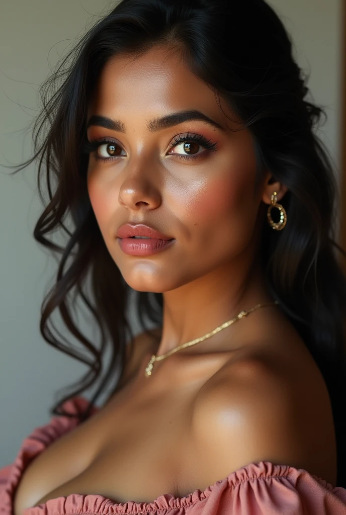 best quality,4k,8k,highres,masterpiece:1.2),ultra-detailed,(realistic,photorealistic,photo-realistic:1.37), busty srilankan matured women, attractive facial features, beautiful eyes, sexy look. extremely detailed eyes and face, fair skin tone. chubby face