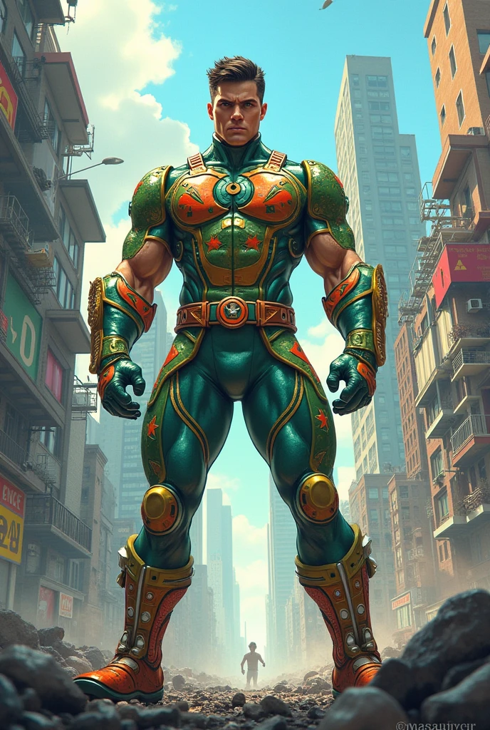 recycling superhero