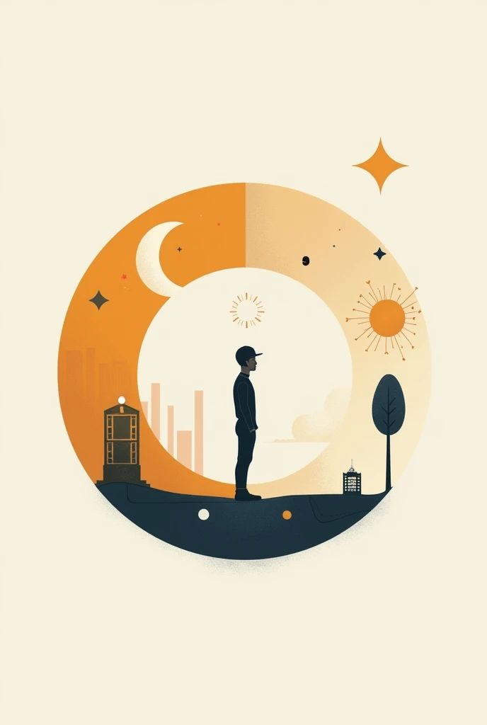 Draw a picture of the phrase "work is necessary, safety is important, and life is essential within a circle 
