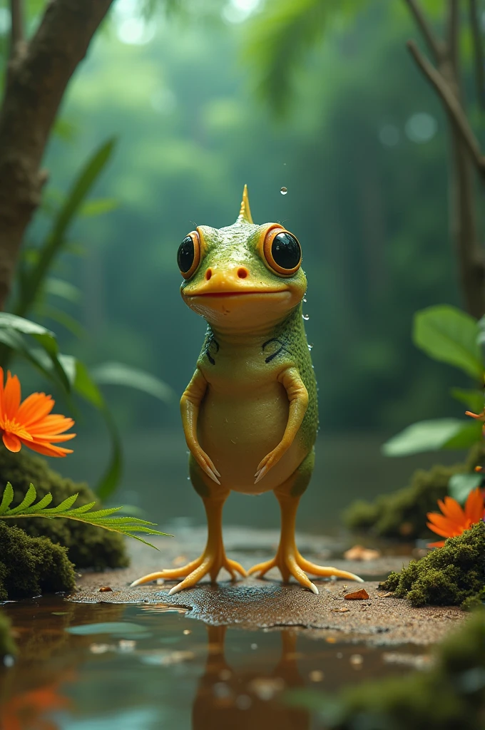 The goby can stand.