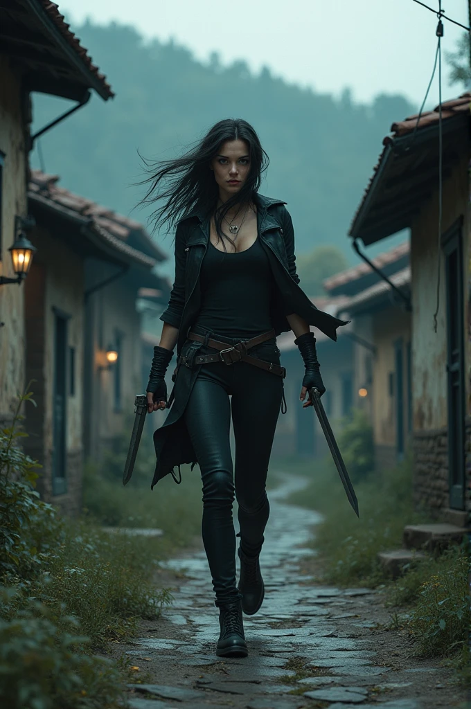 Killer girl in Village 