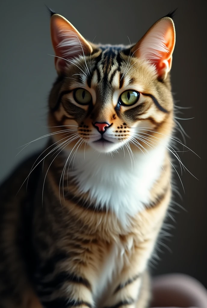 Cat looking at the camera 