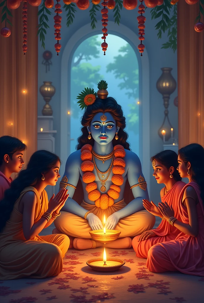 Shree Krishna Janmashtami in my home youtube thumbnail