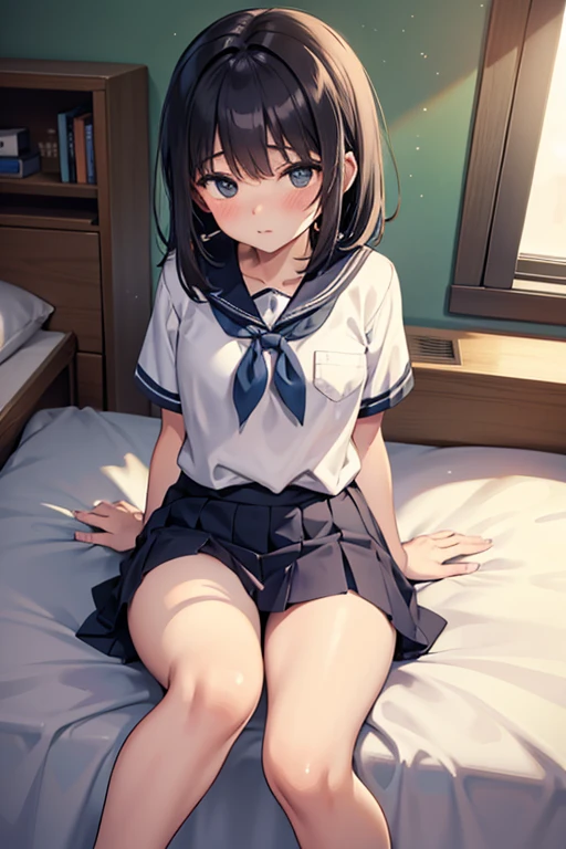 tied up on bed