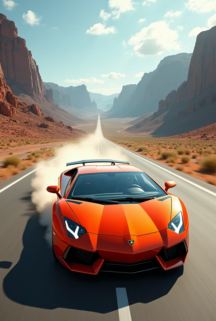 World long highway one Lamborghini will be run