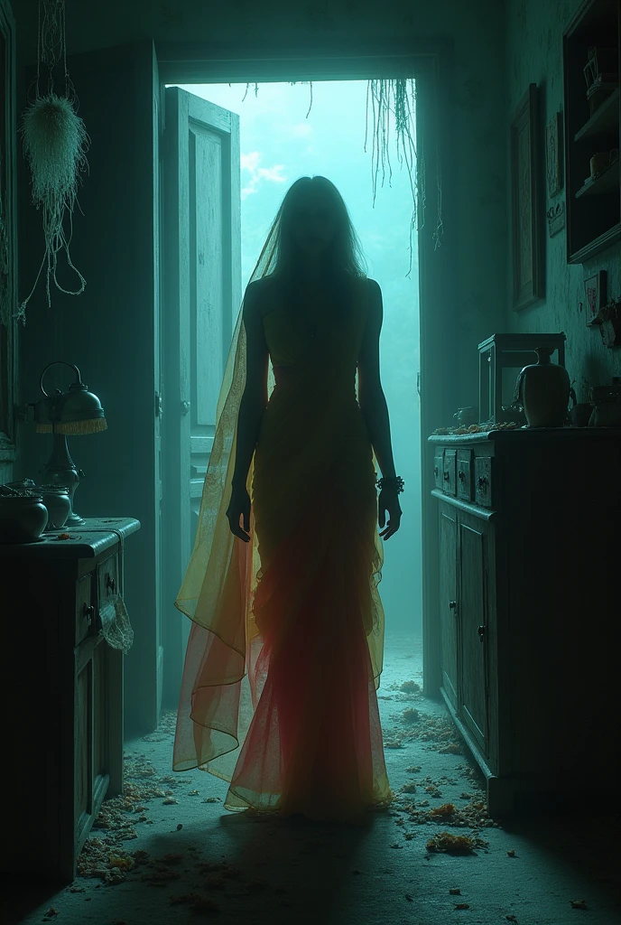 India saree Ghost in house haunted 