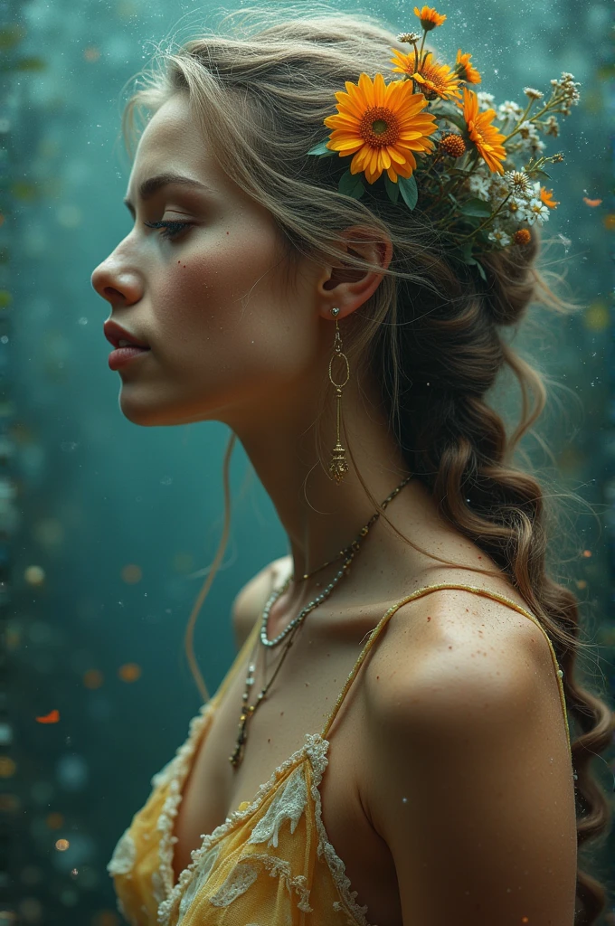 A girl which passes through so many dimensions