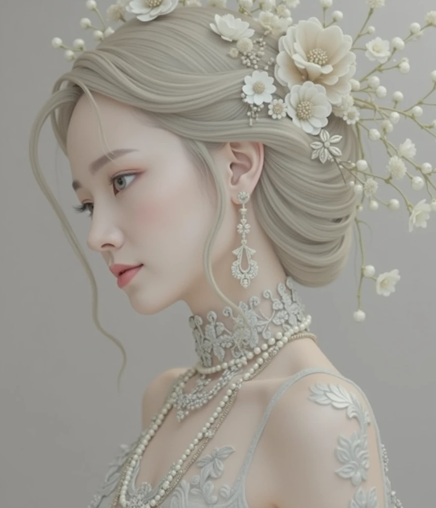 best quality, masterpiece, high resolution, 1 Girl,Chinese Wedding Dress,Hair accessories（lifelike）,necklace（lifelike）, Jewelry（lifelike）,Pretty Face,Above_Body,Hair accessories与脸蛋Body贴合， Tyndall effect,Reality, Dark Studio, Edge lighting, Two-tone lighting,(High Detail Skin:1.2), 8K uhd, Digital SLR Camera, Soft lighting, high quality, Volumetric Lighting, frank, photo, high resolution, 4K, 8K, Bokeh