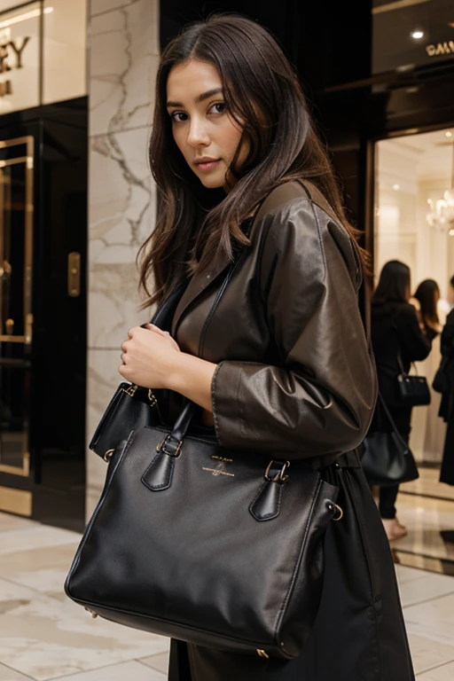 A lot of luxury handbags