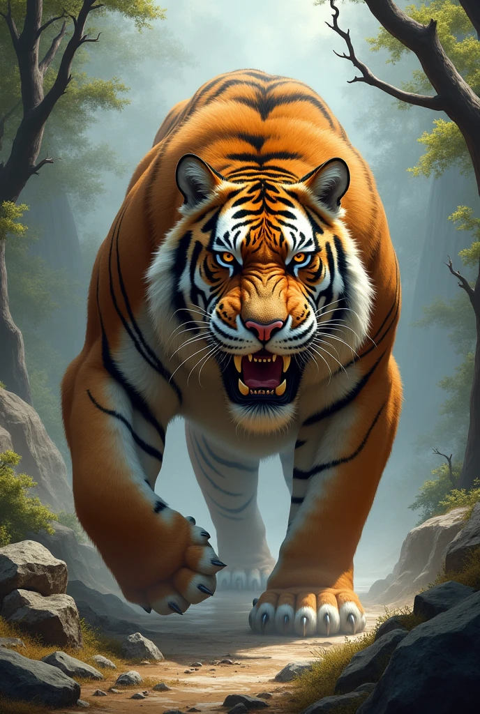 biggest cat with danger tigher