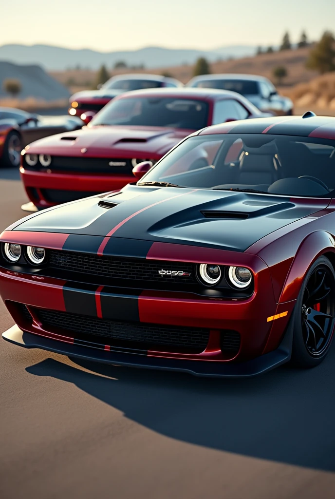 Dodge chargera and dodge challenger and dodge viper and dodge durango