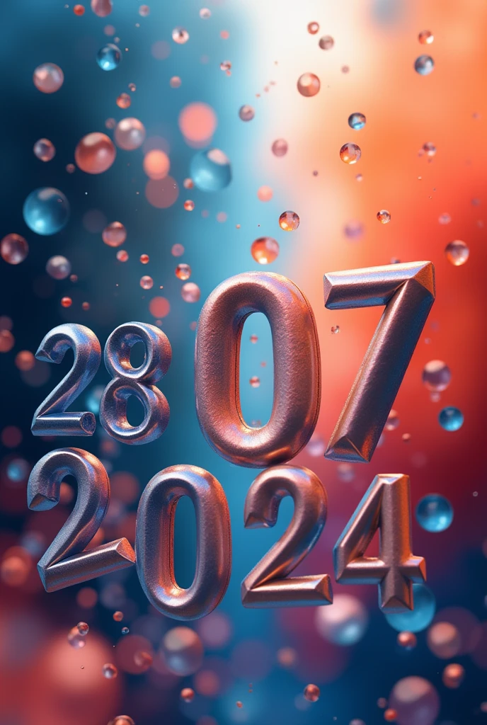 28 /07/2024 wallpaper paper of this date in decent design