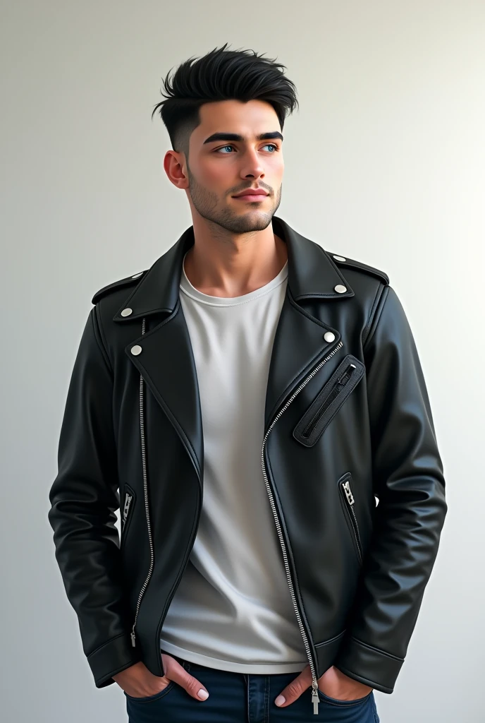 **name**: Lucas White
**age**: 28 years
**height**: 1.82 meters
**nature**:
- **hair**: Short and smooth, dark black - **eye**: สีน้ำeyeลเข้มและมีแววฉลาด
- **skin**: skinสีขาวราวหิมะ
- **shape**: มีกล้ามเนื้อที่ชัดเจนและshapeสมส่วน ดูแข็งแรงและมีความคล่องแคล่ว
- **clothes**: มักจะใส่clothesที่เรียบง่ายแต่ทันสมัย เช่น เสื้อยืดและกางเกงยีนส์ มักจะใส่เสื้อแจ็คเก็ตหนังสีดำหรือสีน้ำeyeลในโอกาสพิเศษ
**personality**:
Lucas is a confident and leadership hacker. He has the ability to make quick and rational decisions, has good problem-solving and communication skills. He is friendly and easy-going, but also serious about his work and achieving his goals.