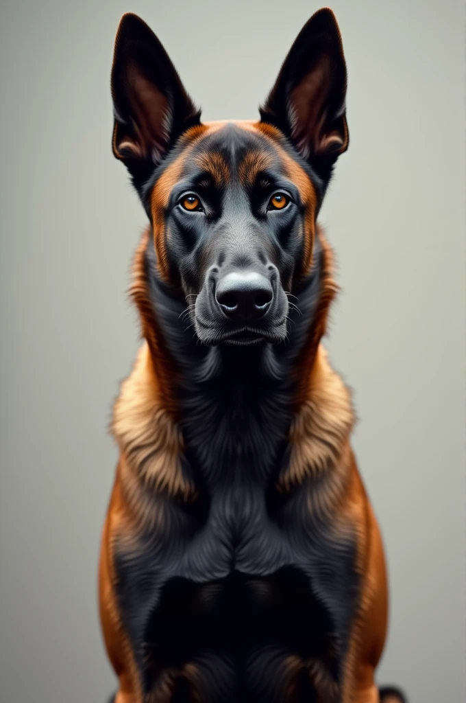 Belgian malinois dark sable