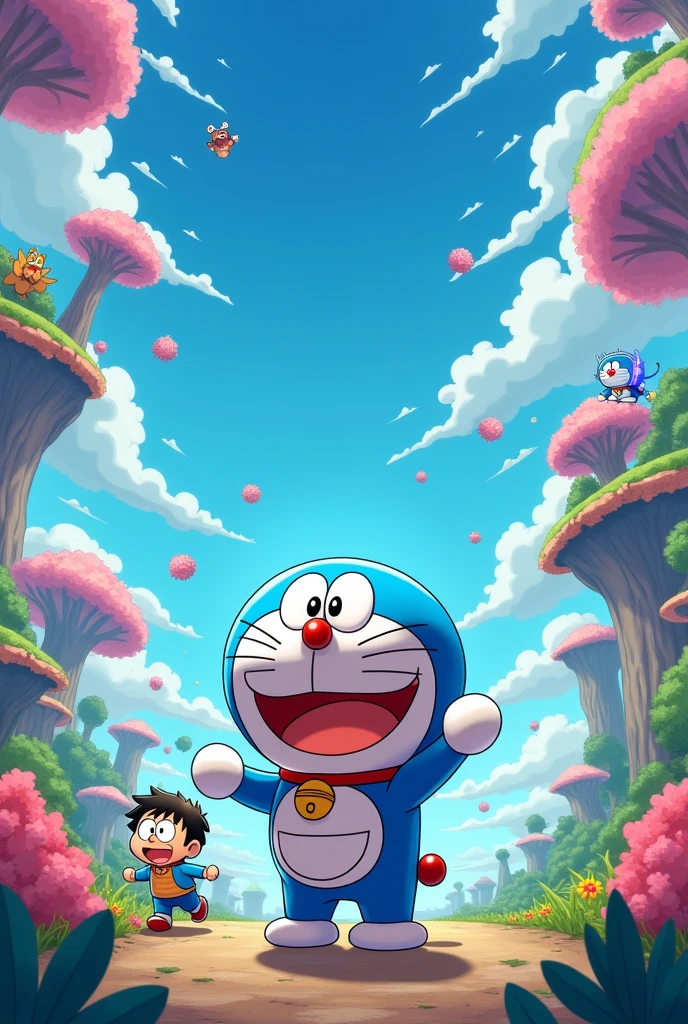 Doraemon unic episode type youtube thum generate