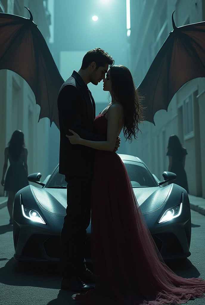 A girl and a man woman so hote evil car kissing Pokemon two girls