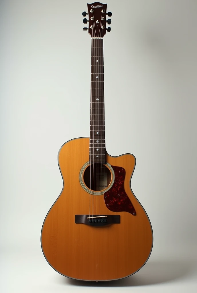 A guitar without d string 