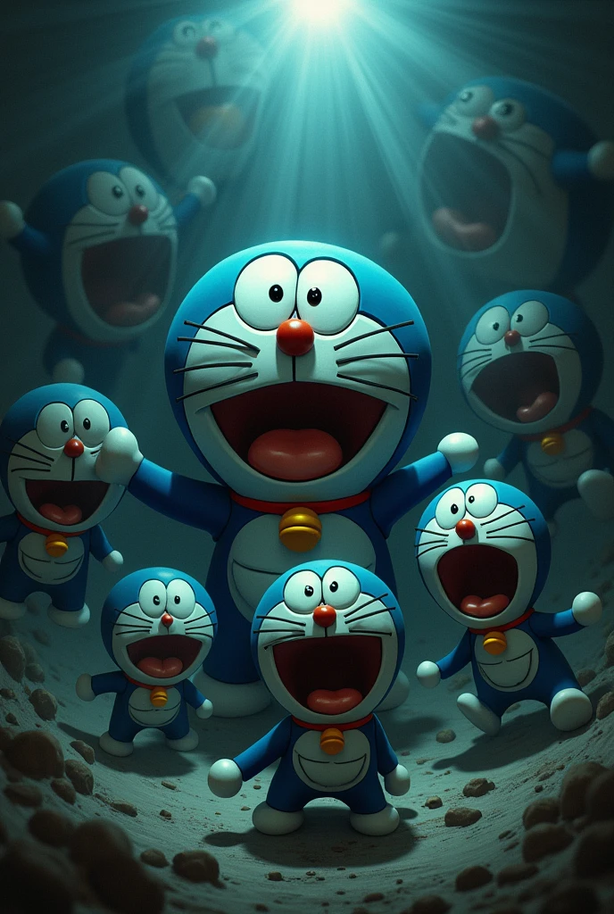 Doraemon Nobita sijuka jeyan dekesugi sunio mom dad horror all caracter include