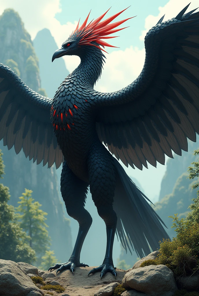 Female full tengu form