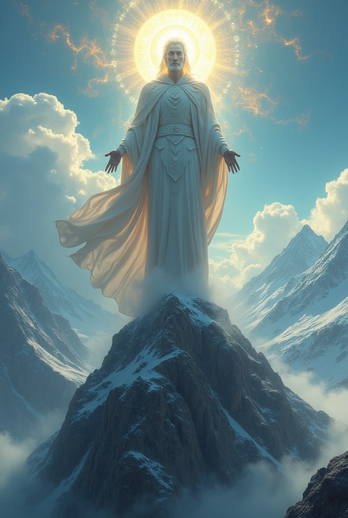 God on the mountain