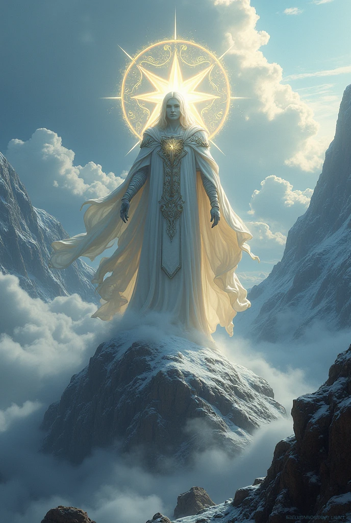 God on the mountain