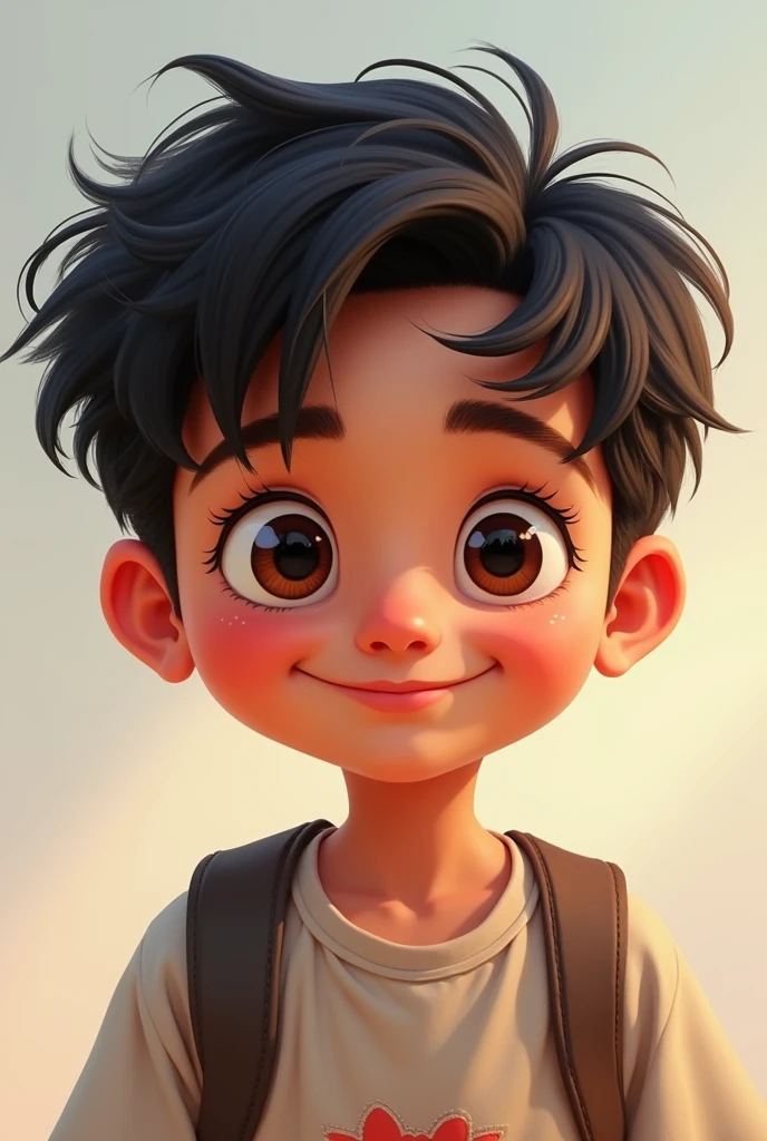 Draw a children with name Hasan