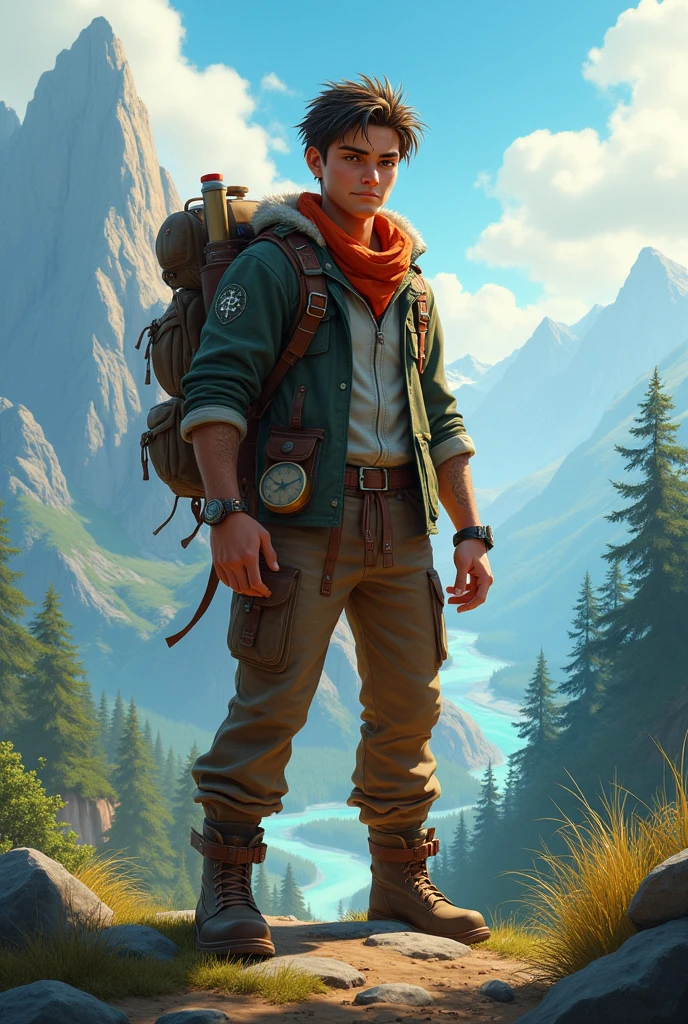 An adventurous character named Finn
