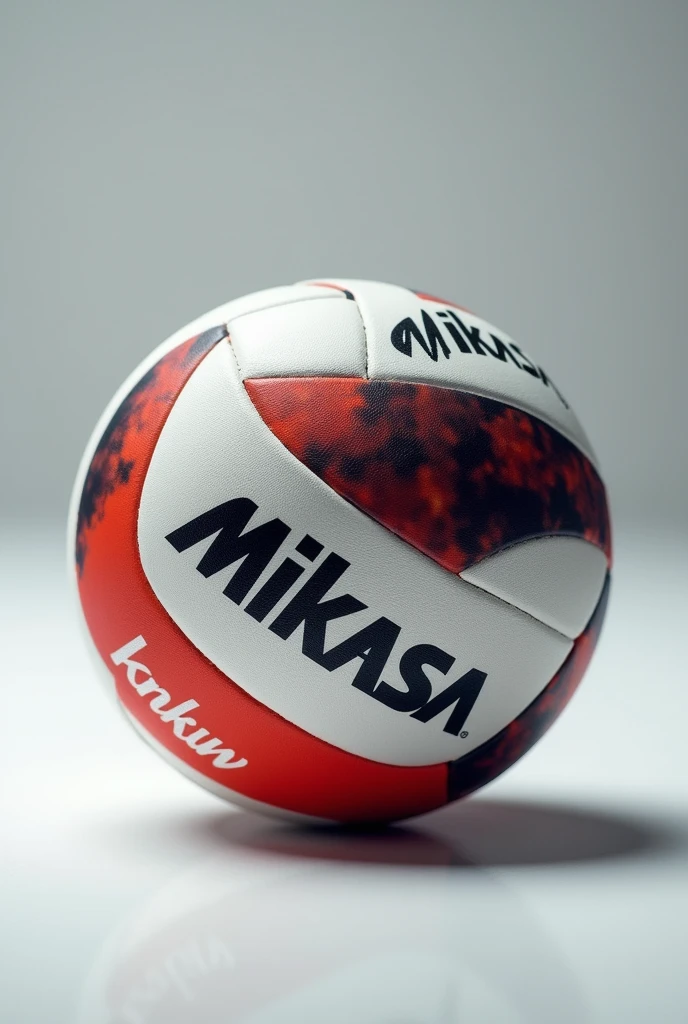 A profile photo for a men's volleyball club with a mikassa ball