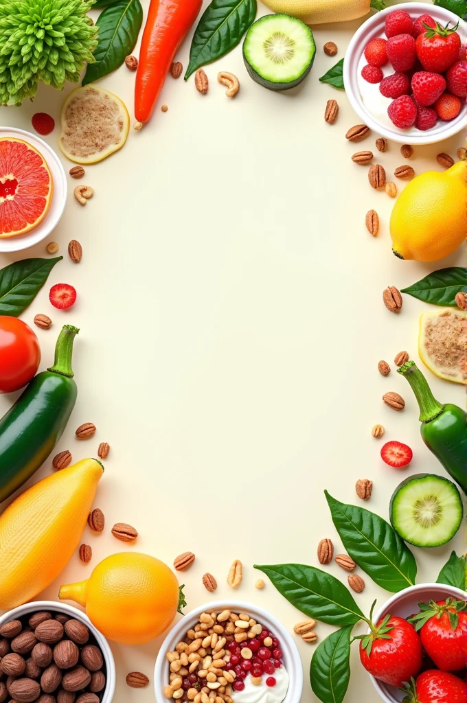 healthy snack poster