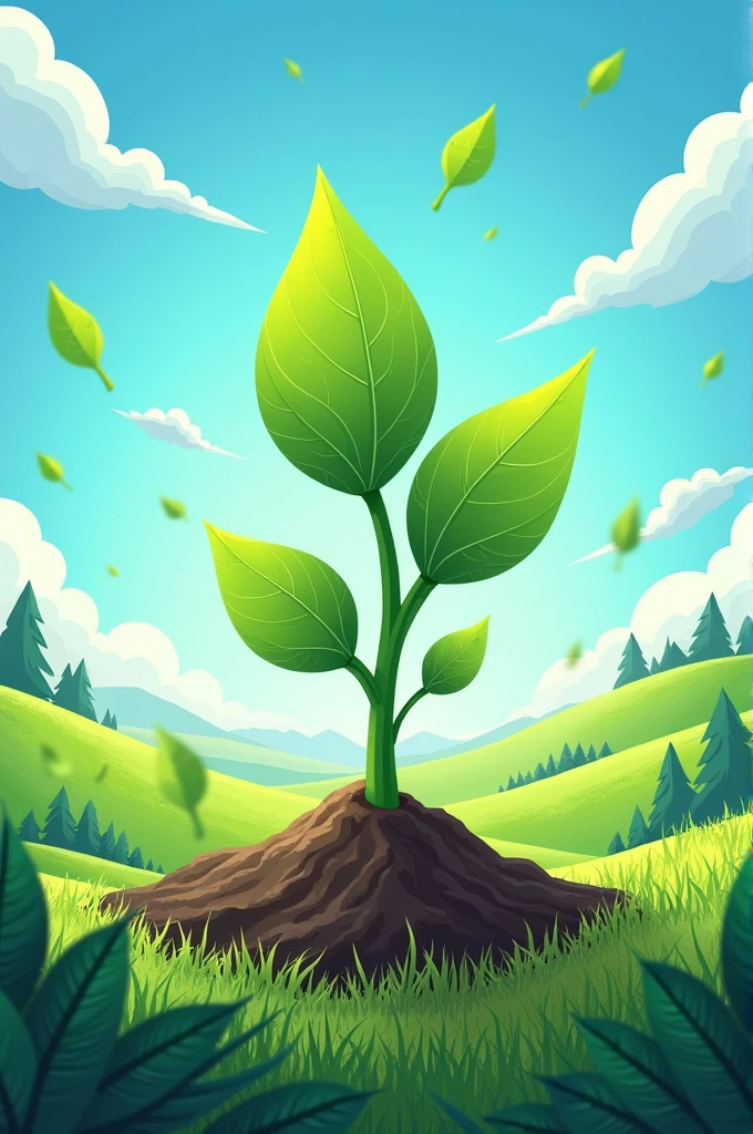give me a banner of 2048×1152 named Grassroots 💚 Growth 📈