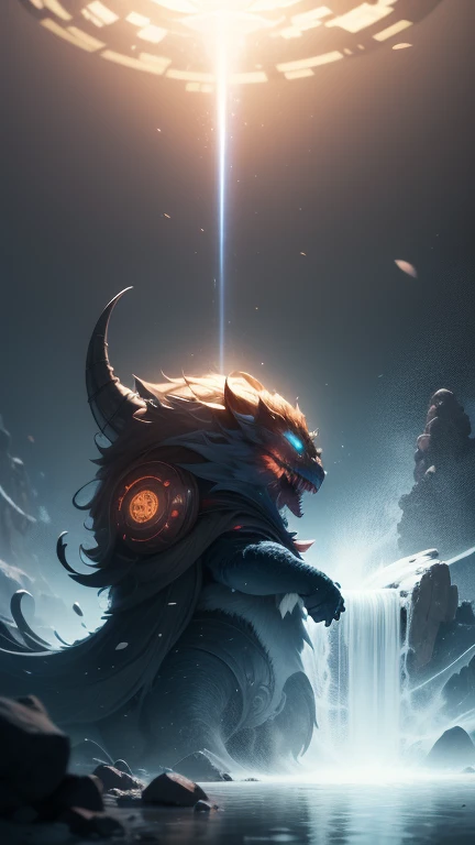 Fantasy，8k,Very detailed, masterpiece,High resolution,Highest quality,Increase the resolution,Cinema Lighting,Different space，The 12-dimensional world，juvenile，Super Giant Monster，People like，friendship，Understanding，rejection，1人のjuvenile，The end of the world，The End，Ultra-wide-angle lens，distortion，Rainbow light、All things are impermanent，Once spilled water can&#39;t be put back into the pot，１A billion light years away，big bang，White Hole，vast composition、Infinite Life，Reincarnation，Endless joy