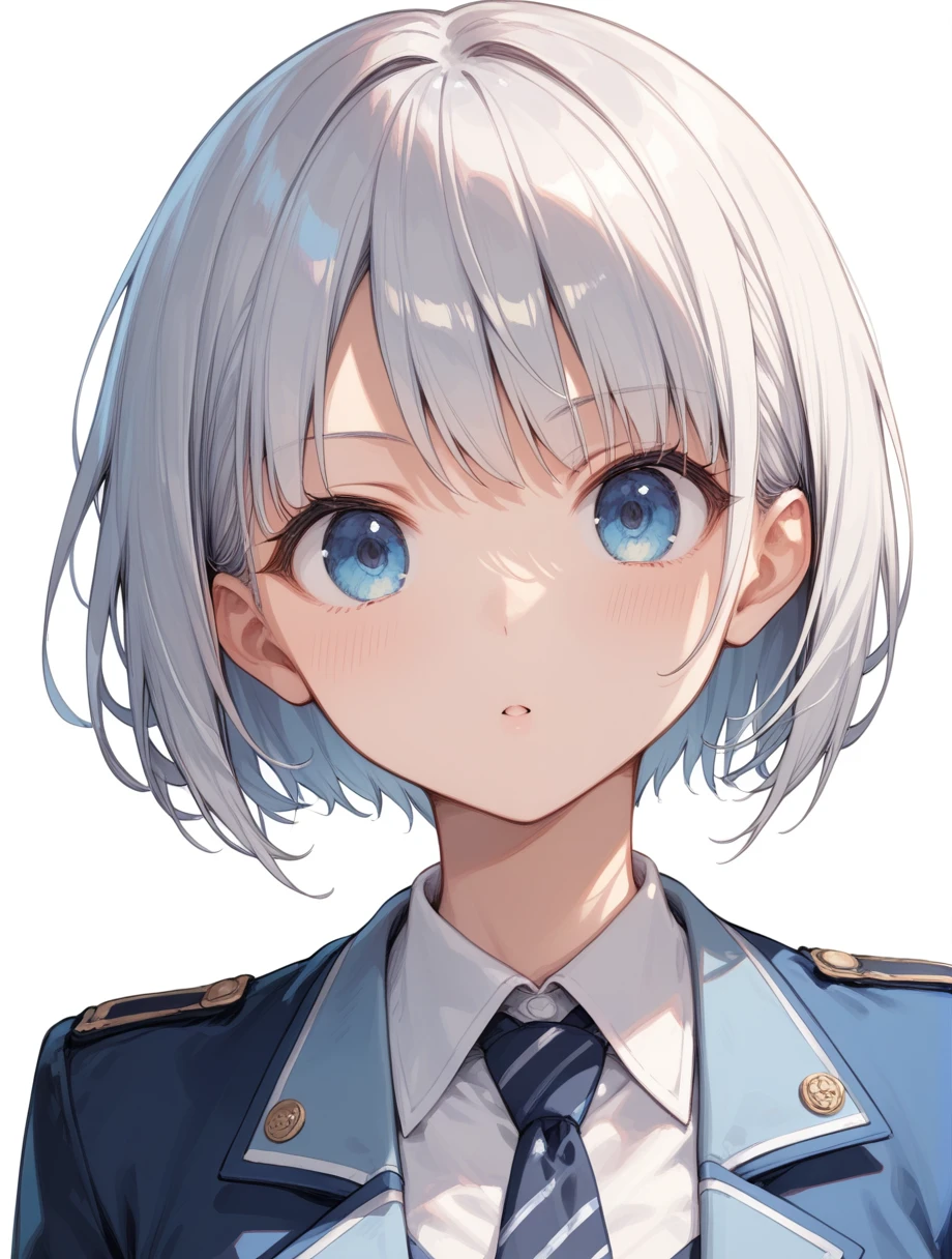 score_9, score_8_up, score_7_up, rating_explicit, score_anime, masterpiece, best quality, delicate illustration, sharp line, sharp focus, BREAK
1 girl, silver hair, short hair, bob cut, high school student, big eyes, black iris, light blue eye,