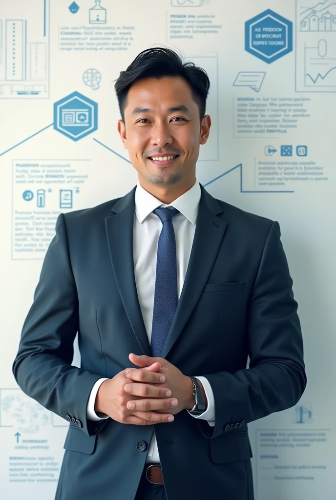 Make me a self advertisement poster related to accountancy, make it so that I can change the person image.