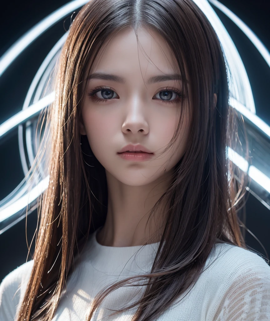 (Highest quality),(masterpiece), 8k,Very detailed, Detailed light, Best Shadow,Detailed reflective eyes, Beautiful Eyes, Very detailedな顔,Shiny Hair,2 people,Gloss,semi-long,Fascinating,Expressionless,Quiet anger,whole body,front,Again:zero,darkness,My face is too dirty to paint,Dynamic Angle,rock,