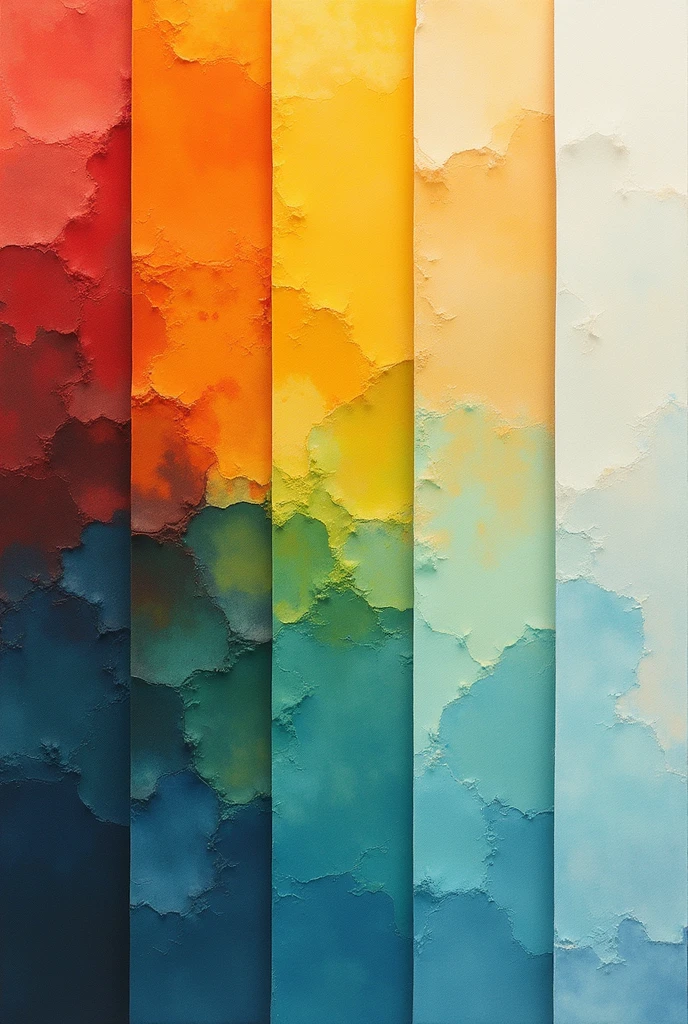 an image of a color palette for each season of the year