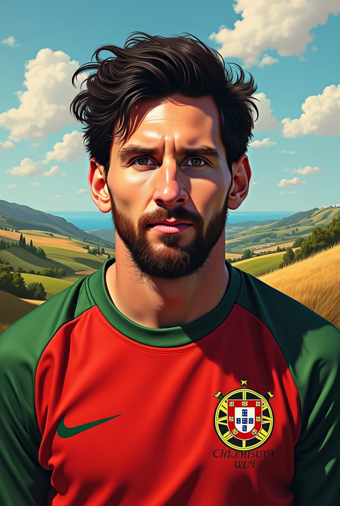 Lionel Messi if he were Portuguese