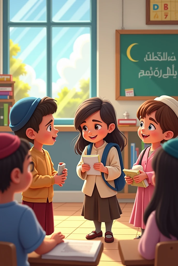 Church of christ catholic and islam in school animated