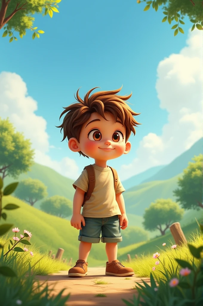 A boy 