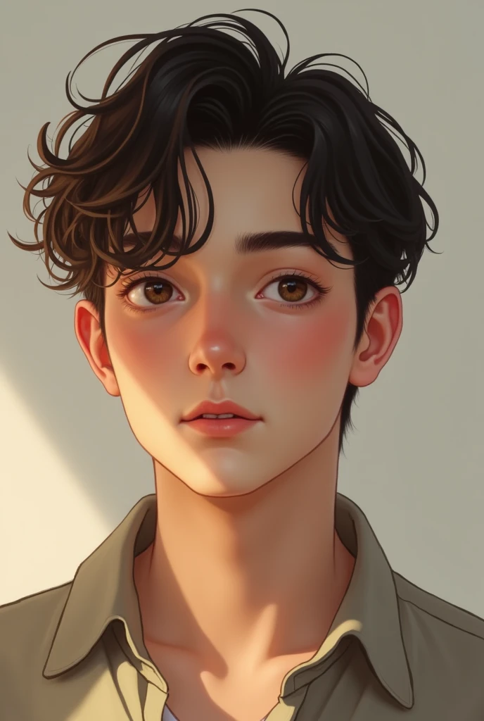 An innocent but handsome man

